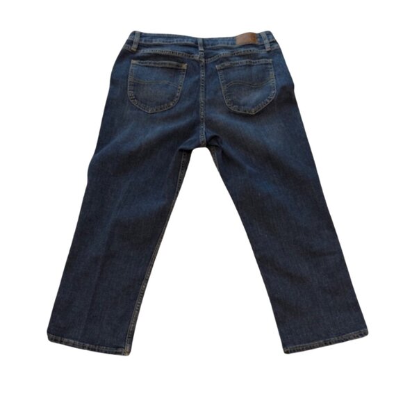 Lee Denim Capri Jeans, Size 12 - Comfortable, Classic & Easygoing Style! - Picture 2 of 6